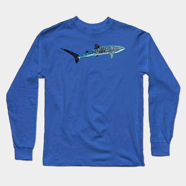 Whale Shark Long Sleeve T-Shirt by stargatedalek